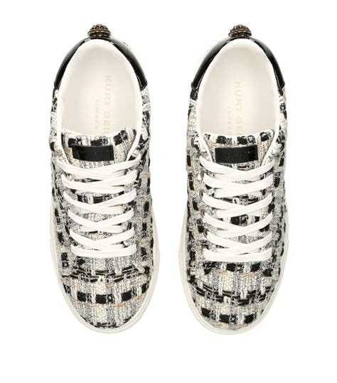 kurt geiger tweed trainers women.